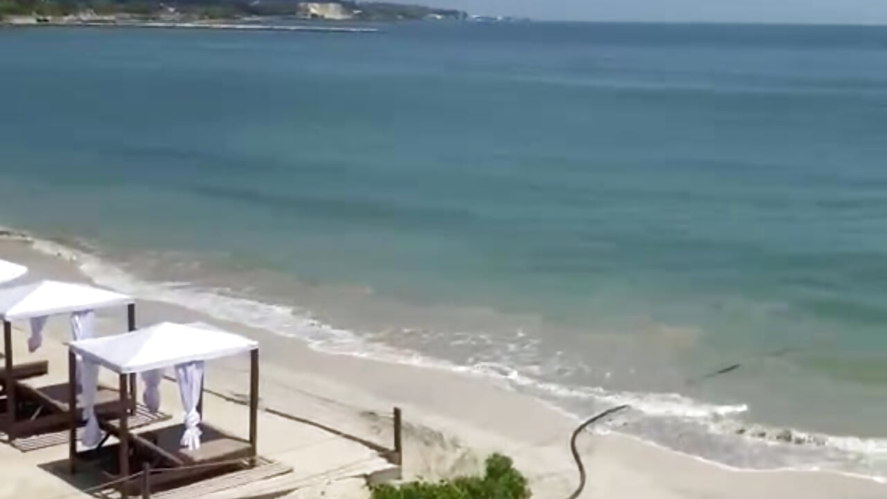 I present to you one of the beaches in Colombia! - violeta_sexx_ adlı kamera modelinin videosu