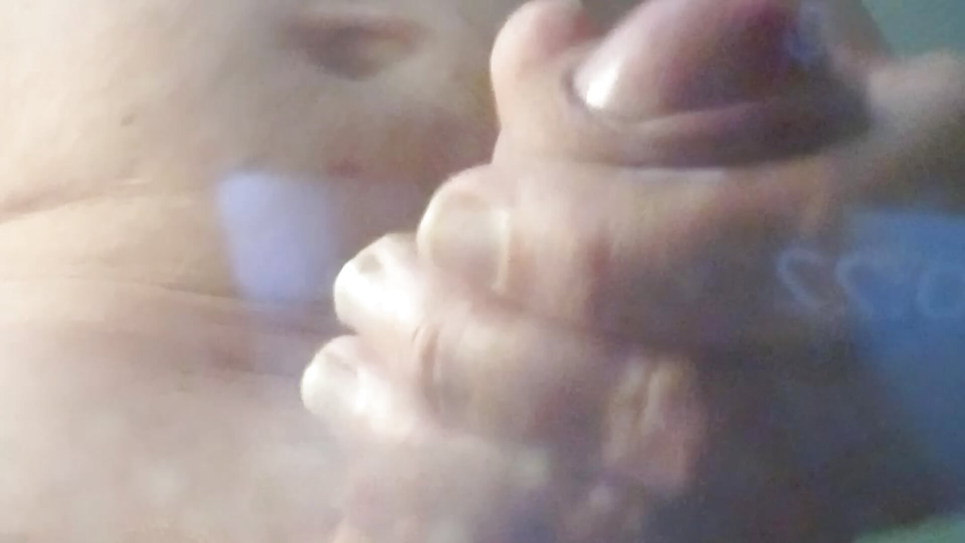 Cum across face - video by funcock78 cam model