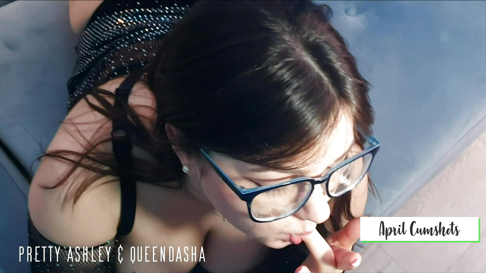 April Cumshots ( Compilation. 5 cumshots. Cum on glasses / tits / hair, in mouth, facial & creampie) - PrettyAshley_QueenDasha 님의 동영상