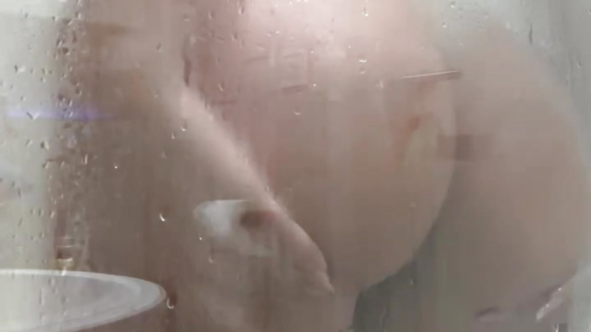 Shower fingering big ass pussy - video by 2good2betrue cam model