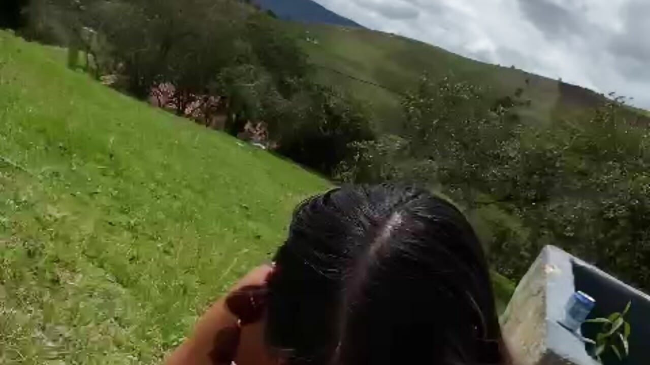 I chip Thomas's cock in the forest