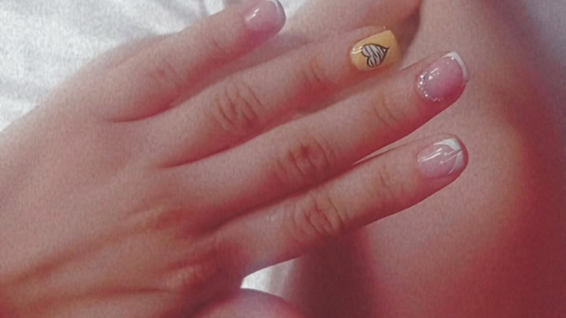 My nails - video by JosieSkyess cam model