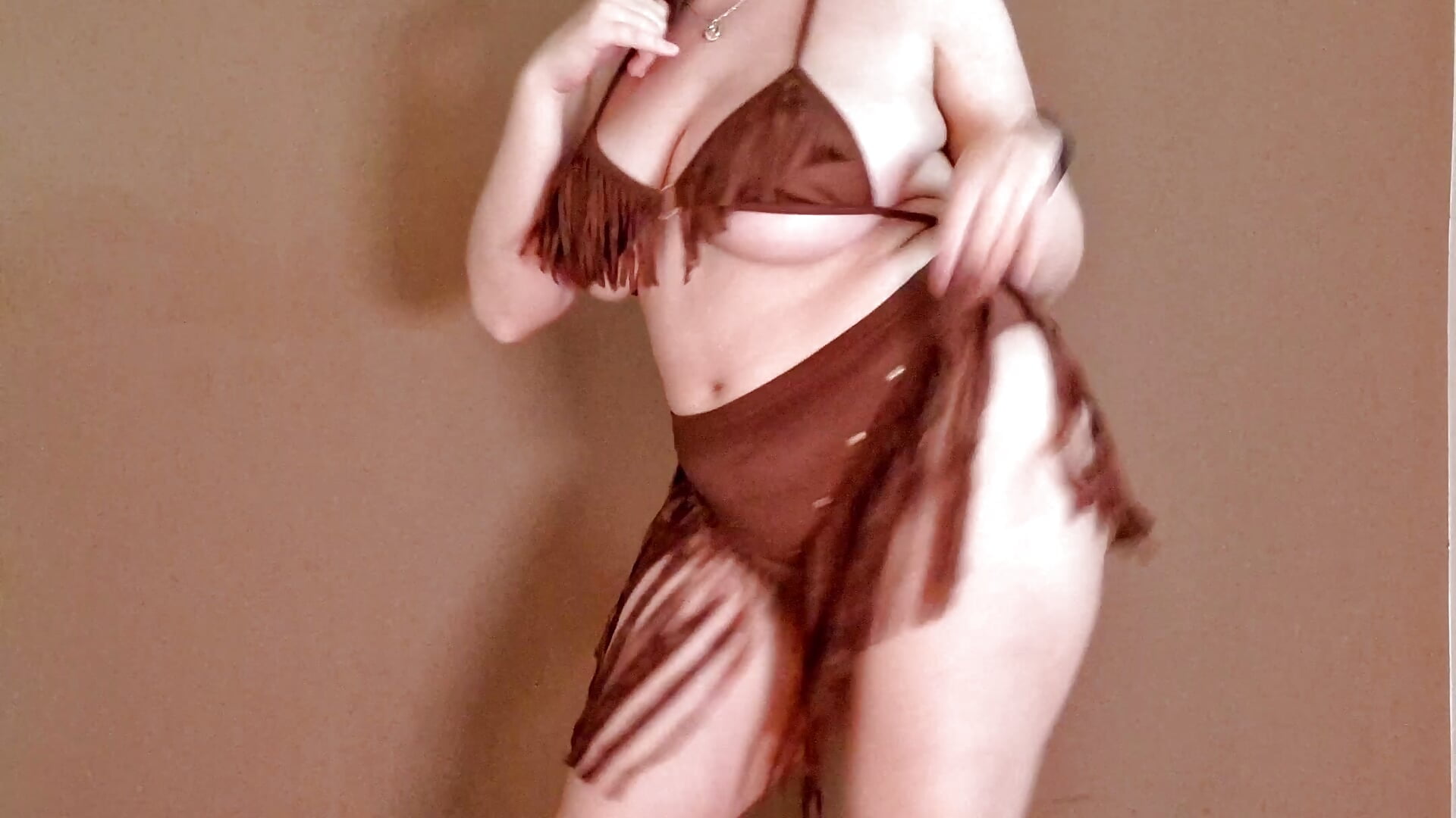 New Cowgirl Toy - Fringed Lingerie & First Ride (pt1)