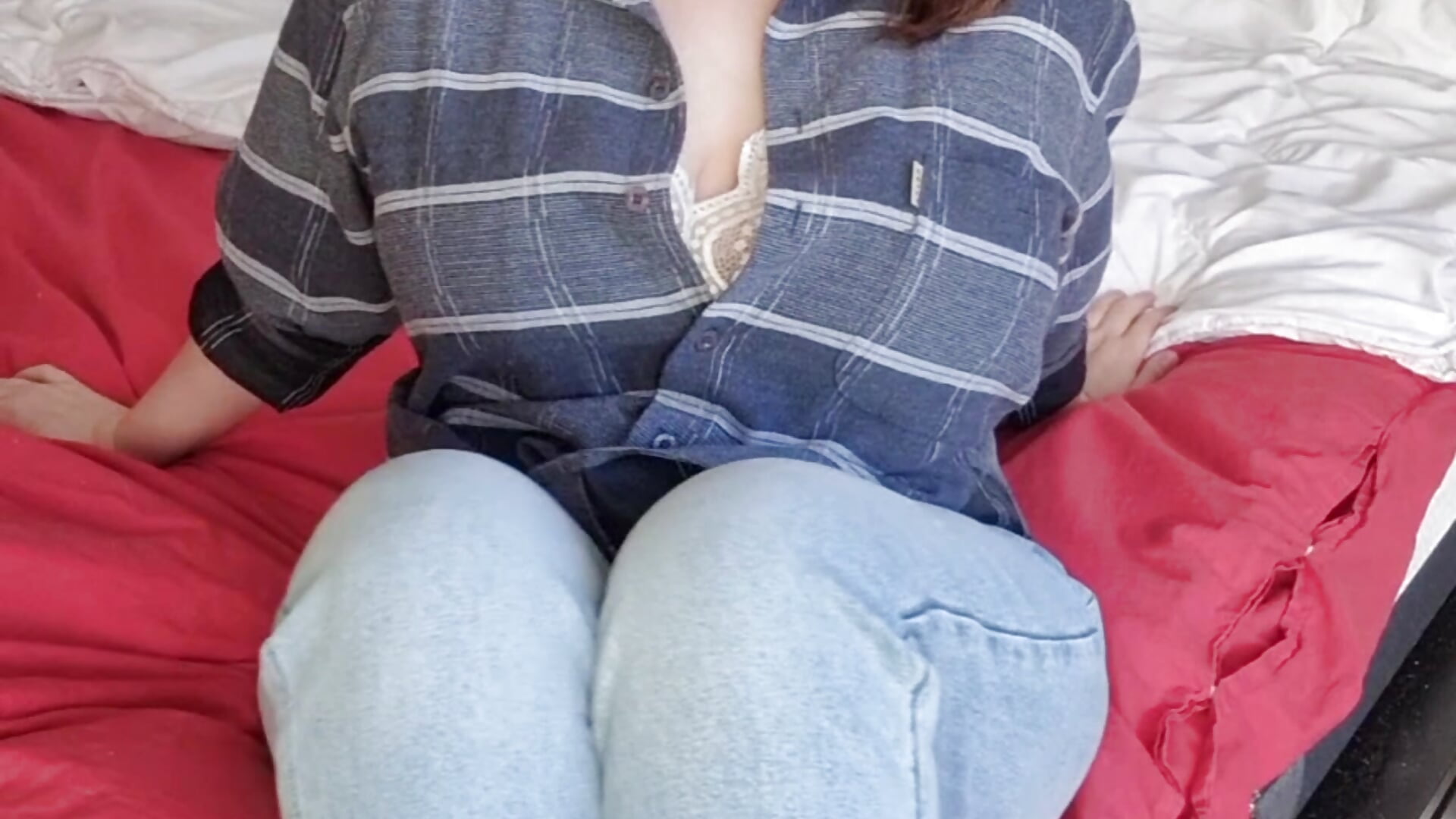 3) Sweet strip - without blury for fan club - video by TinniAngel cam model