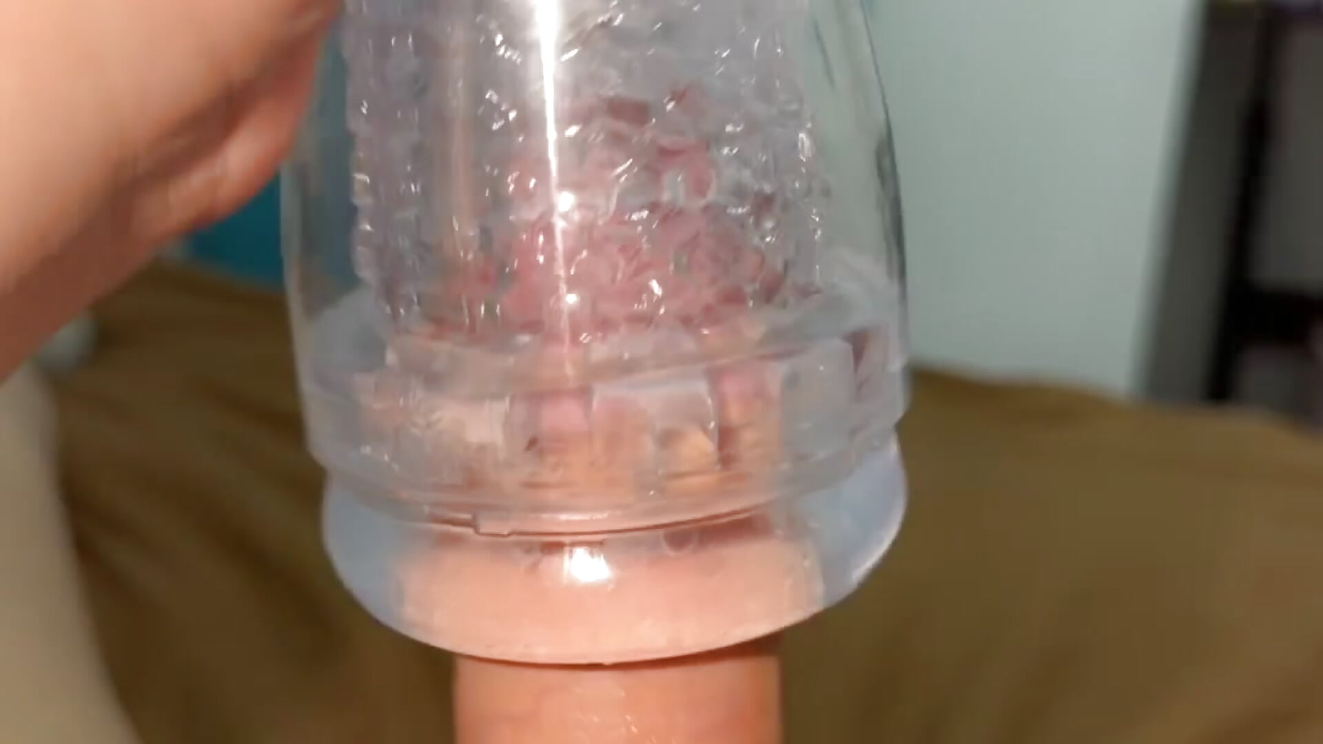 CUMMING IN MY FLESHLIGHT