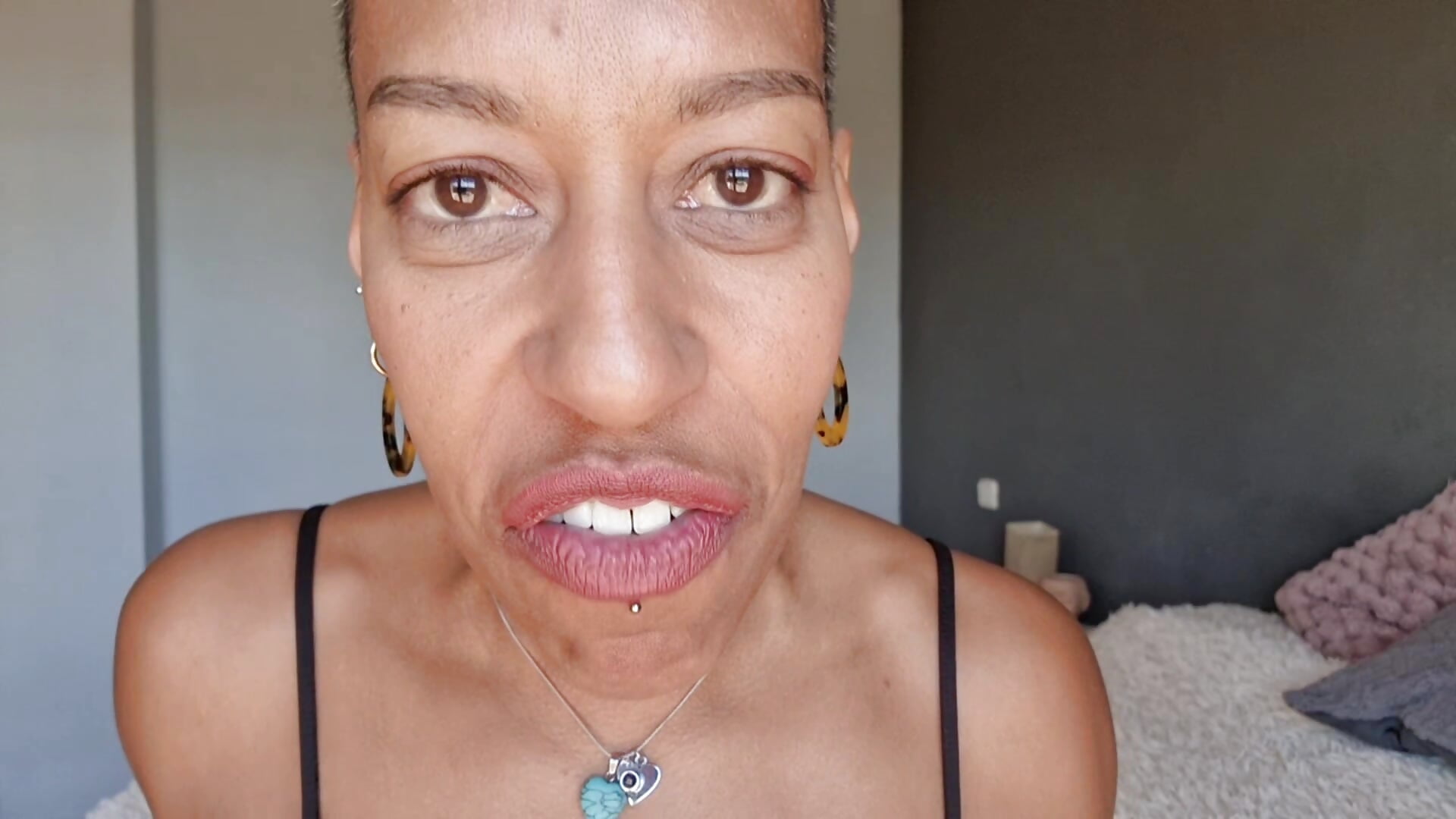 Panting for your cum.