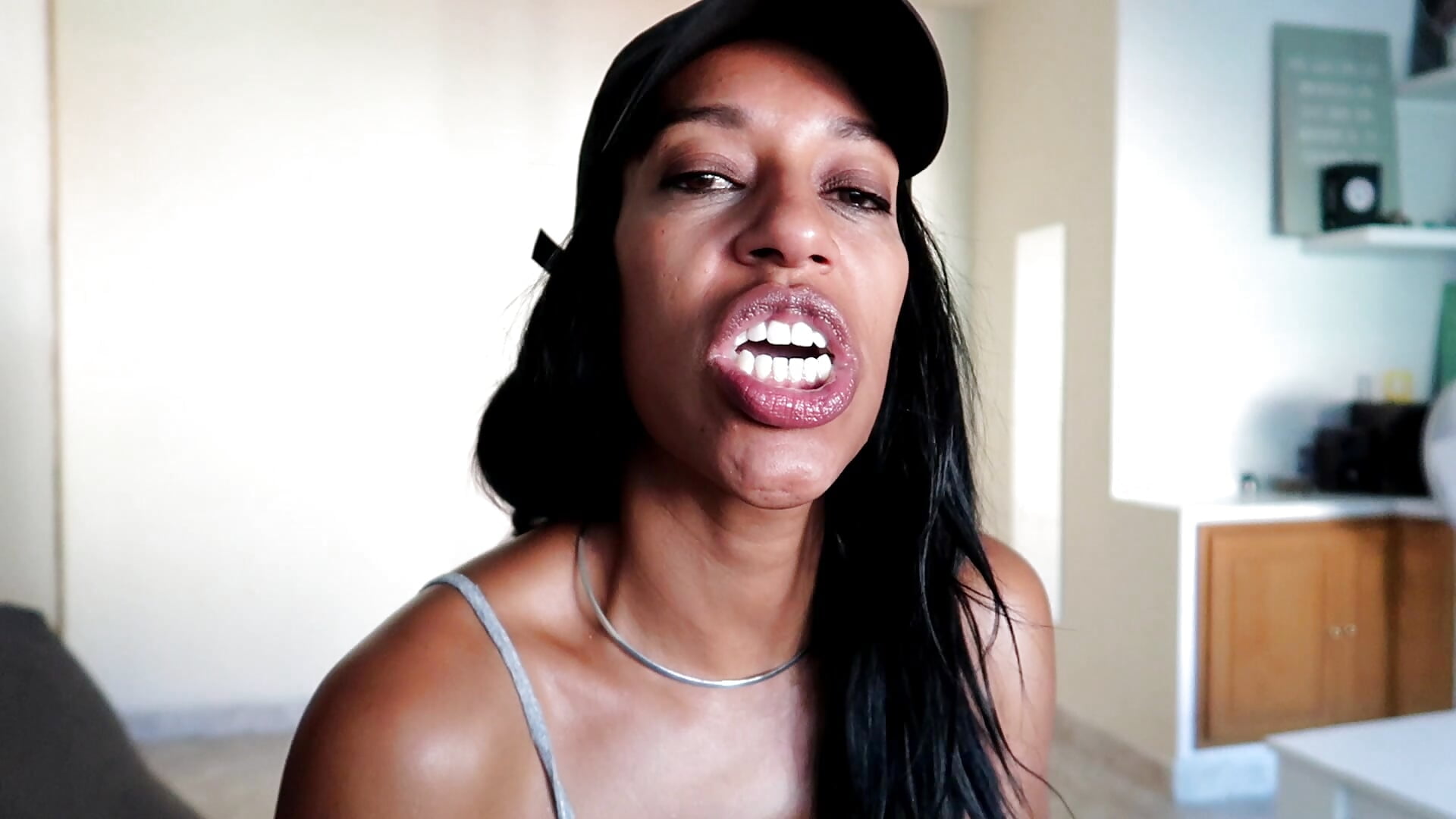 You want to service cock SLUT!. I catch you  jerking to porn fantasizing about  servicing cock - video by Goldenlace cam model