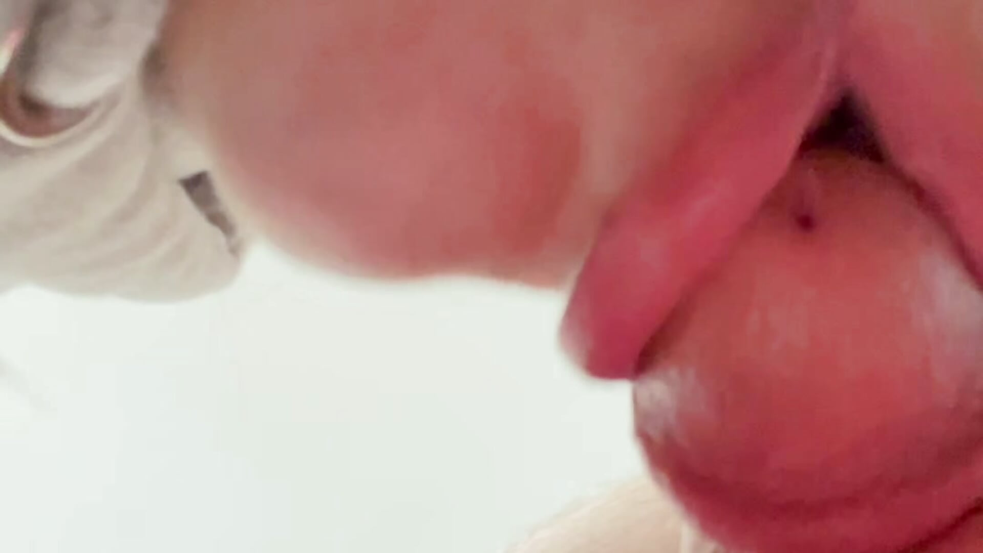 Sucking dick from behind