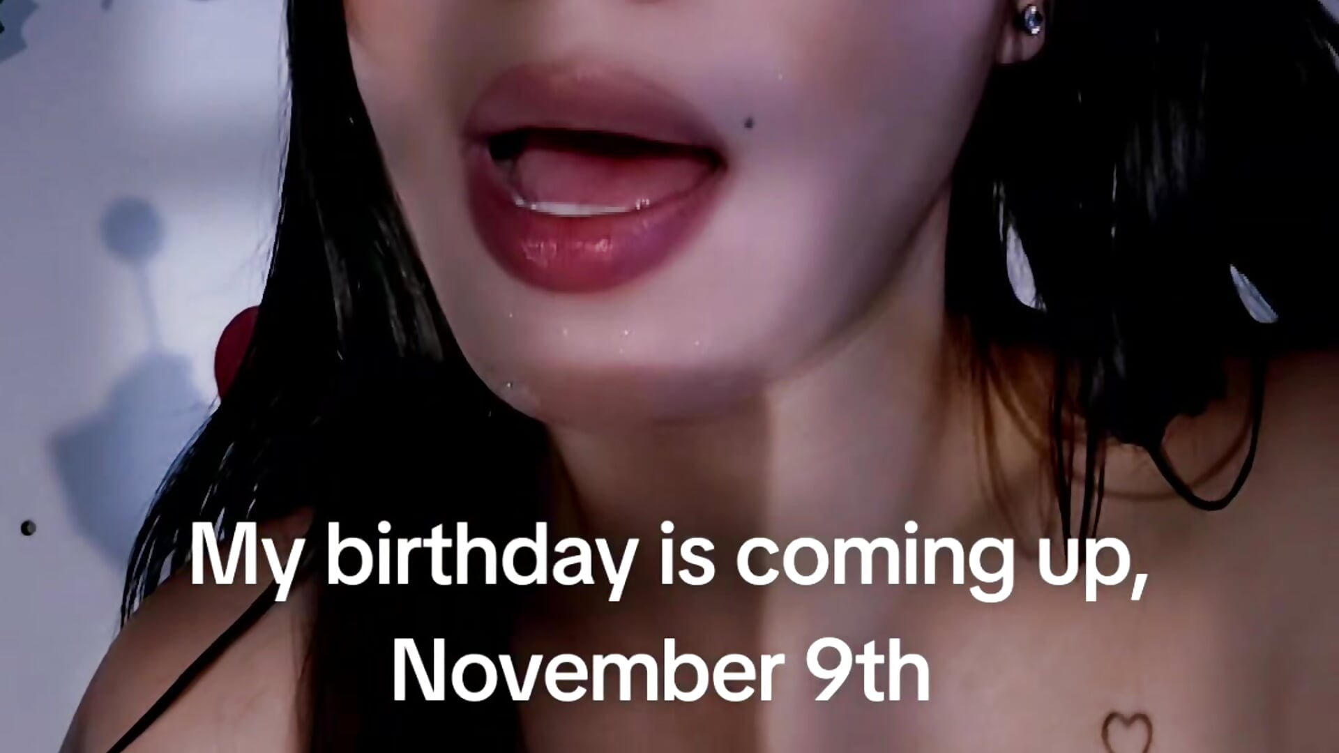 My birthday is coming up, November 9th - -SweetCamilan video