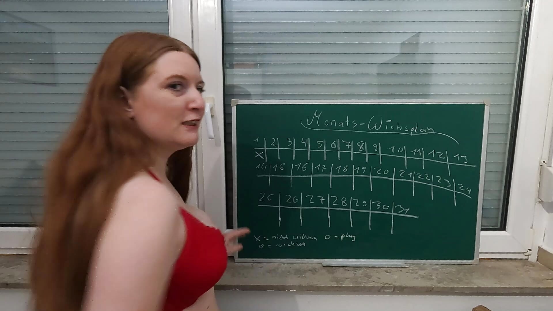 Monats Wichsplan 31 Tage - video by Exotic-Desire cam model