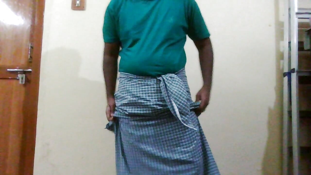 hot lungi show my hot cock - video by chennai24callboy cam model
