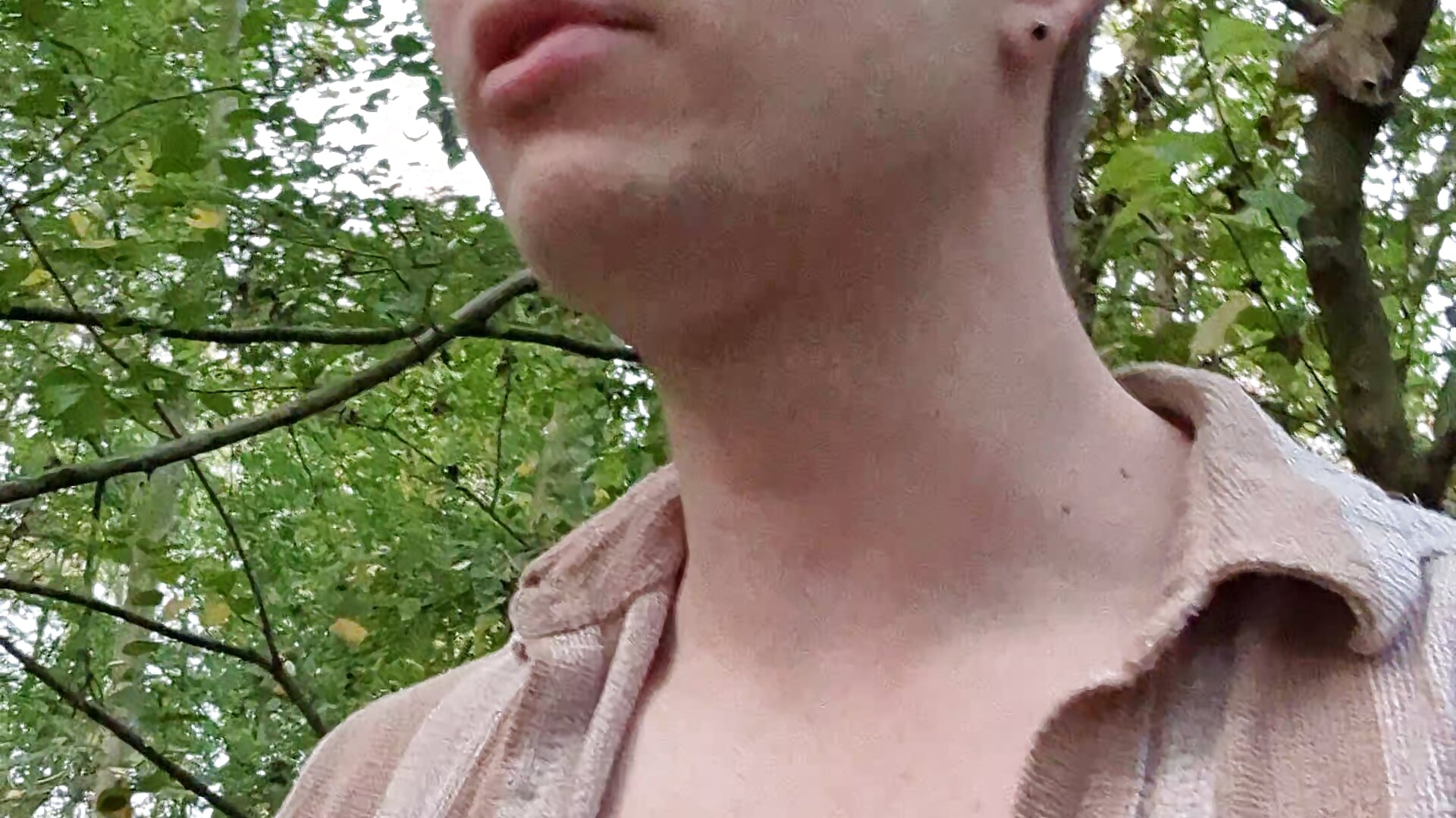 Cumming out in public