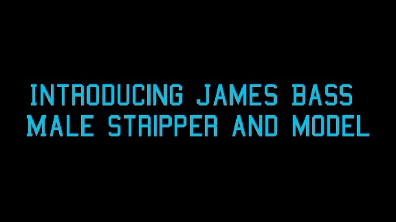 James Bass male stripper - vídeo de la modelo de cam jamestexas