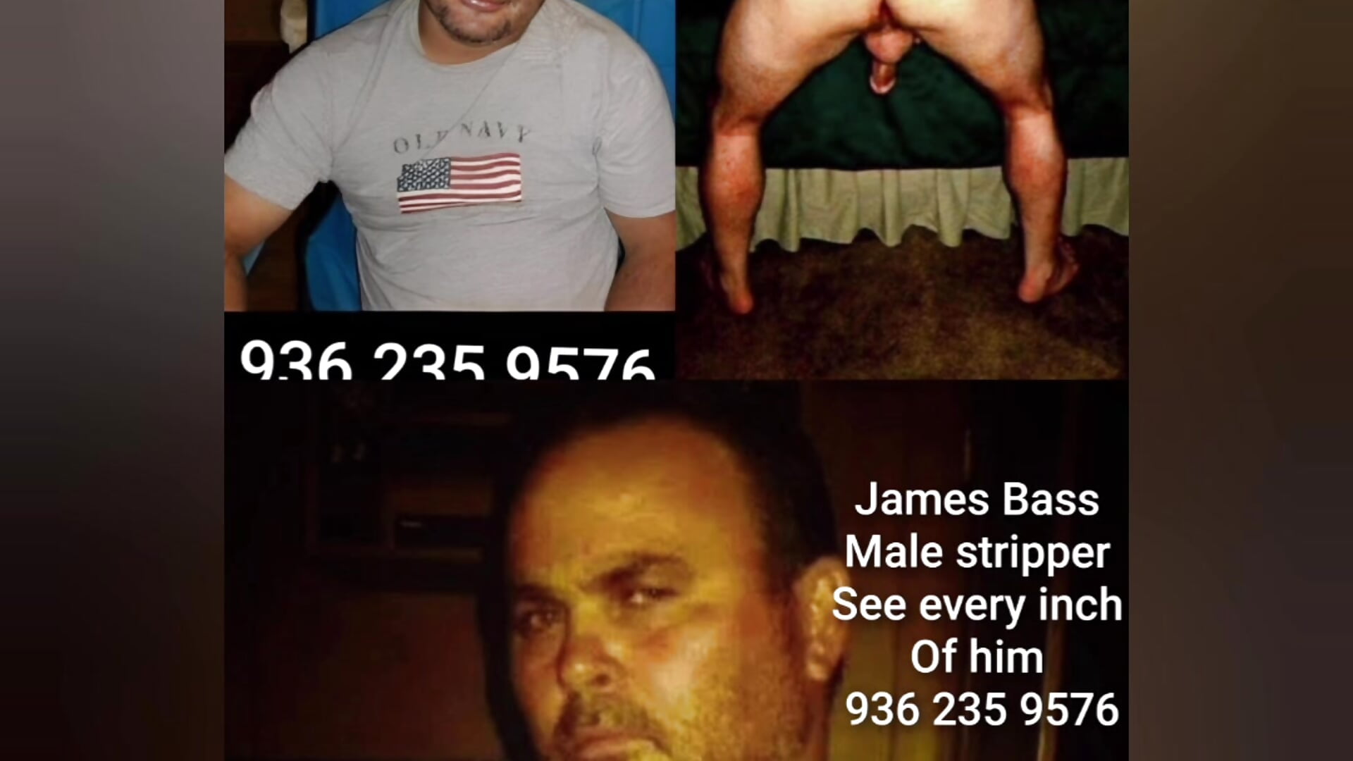 James Bass 36 - video by jamestexas cam model