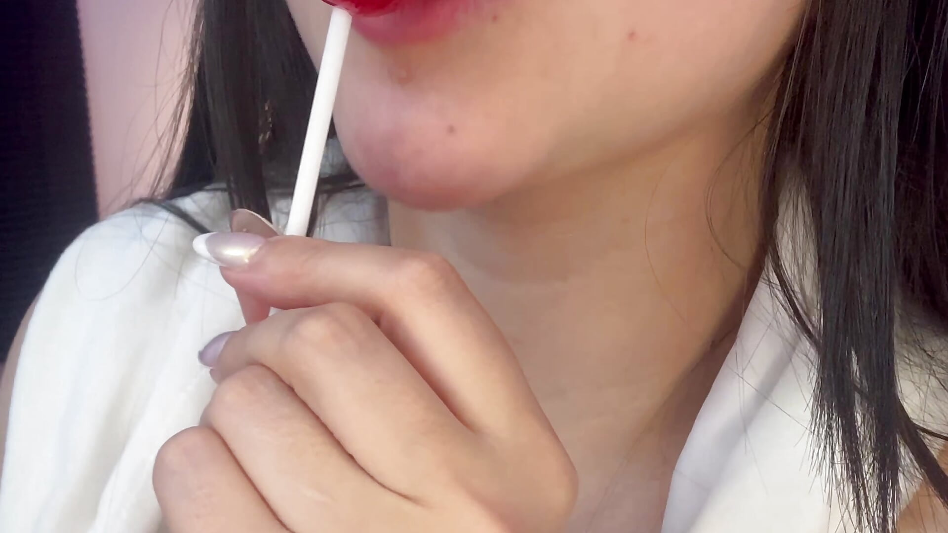 my professor loves to see how my tits are filled with candy - video by lucy_neil cam model