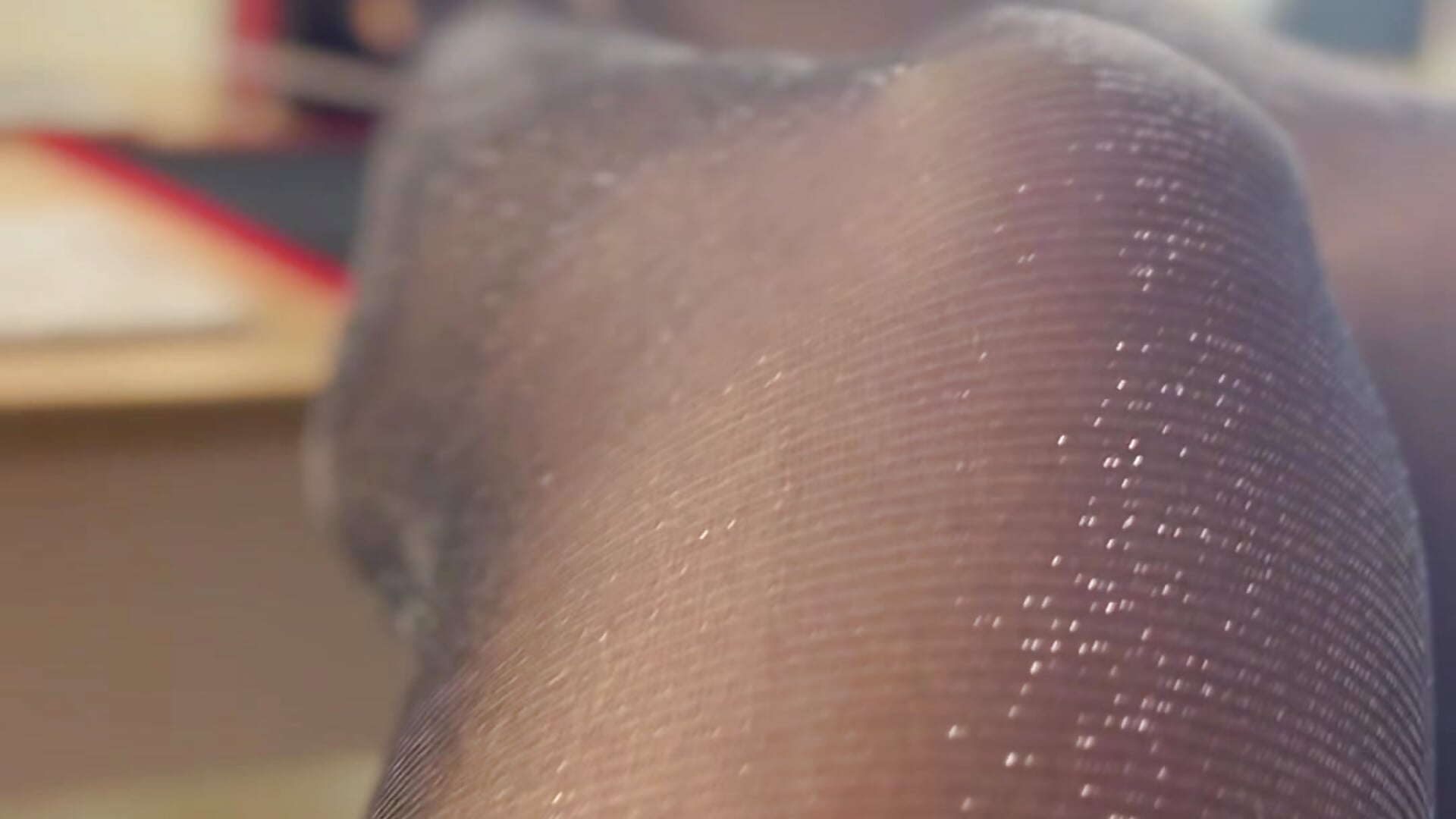 My new shiny pantyhose
