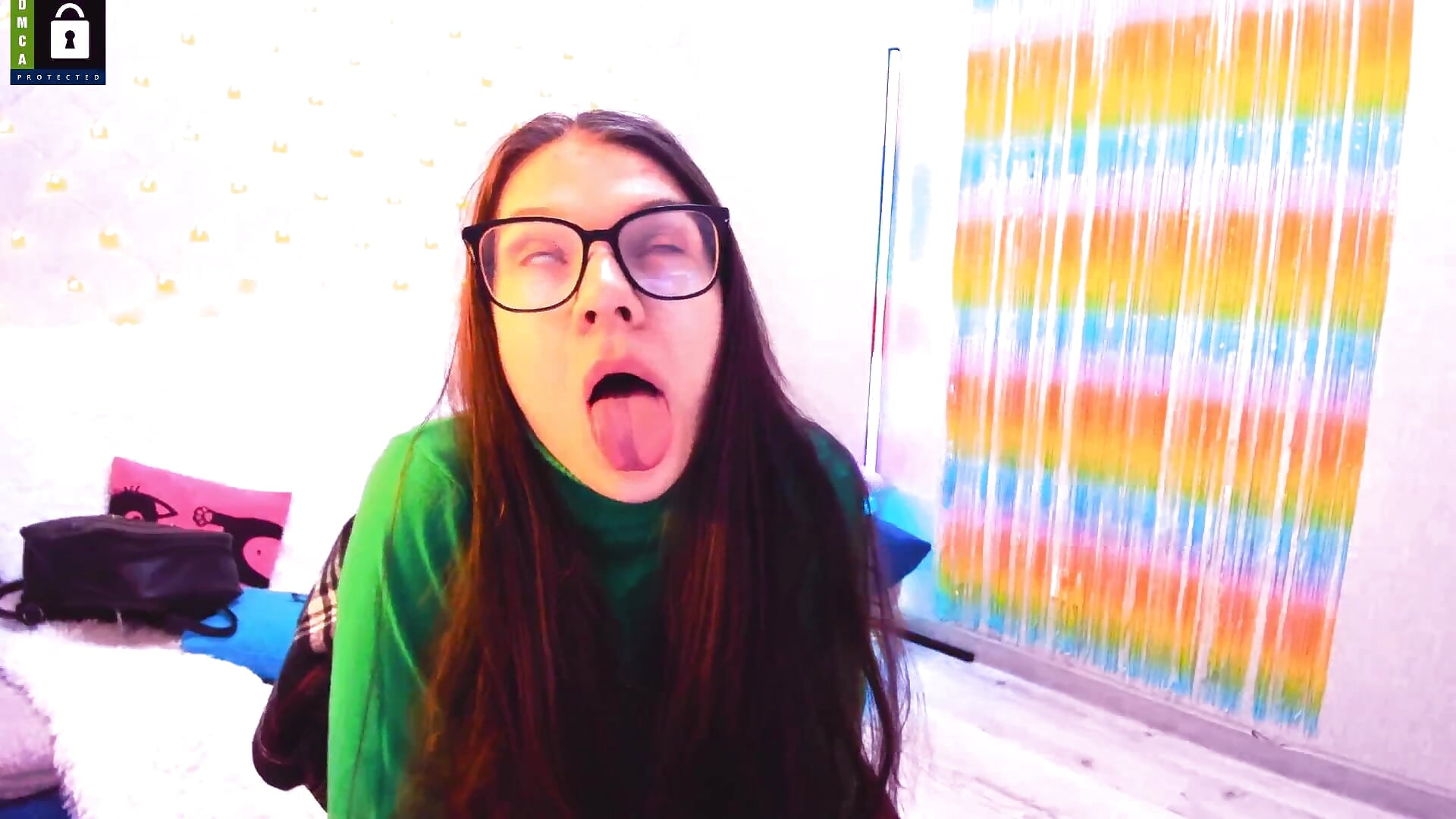 My funny ahegao^^ - video by MollyLollipop cam model