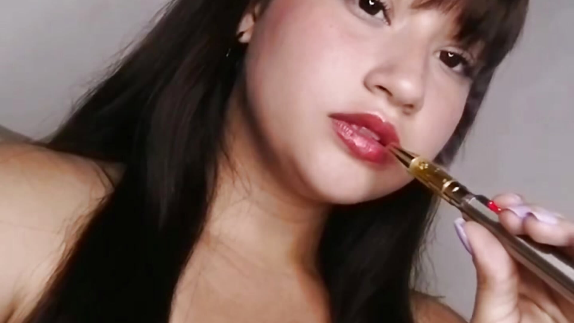 Sexy girl smoking ❤️ - video by basima_Sajjad cam model