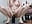 Gloves on feet and huge anal plug in ass - video by Love-Banaxy cam model