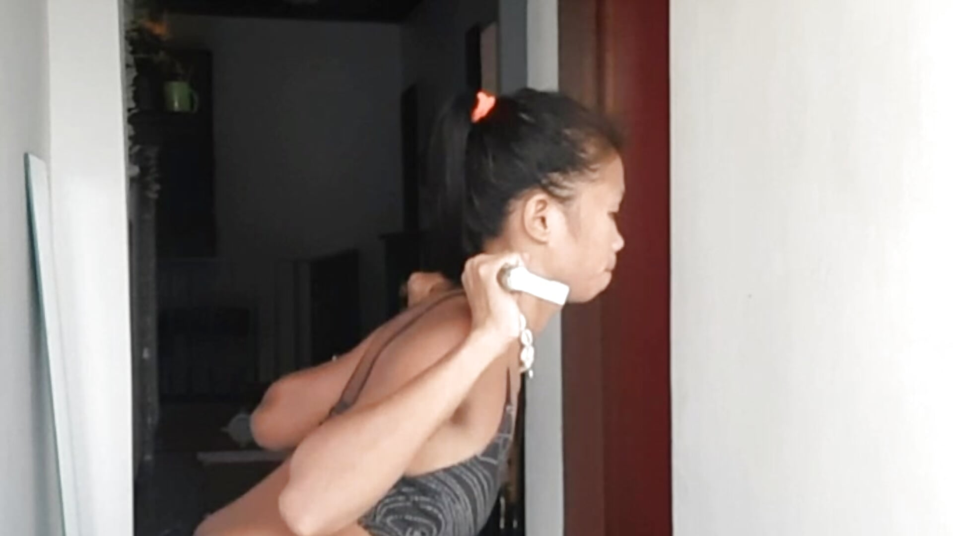 Training at home - video của người mẫu cam Asexycook4Ubananas