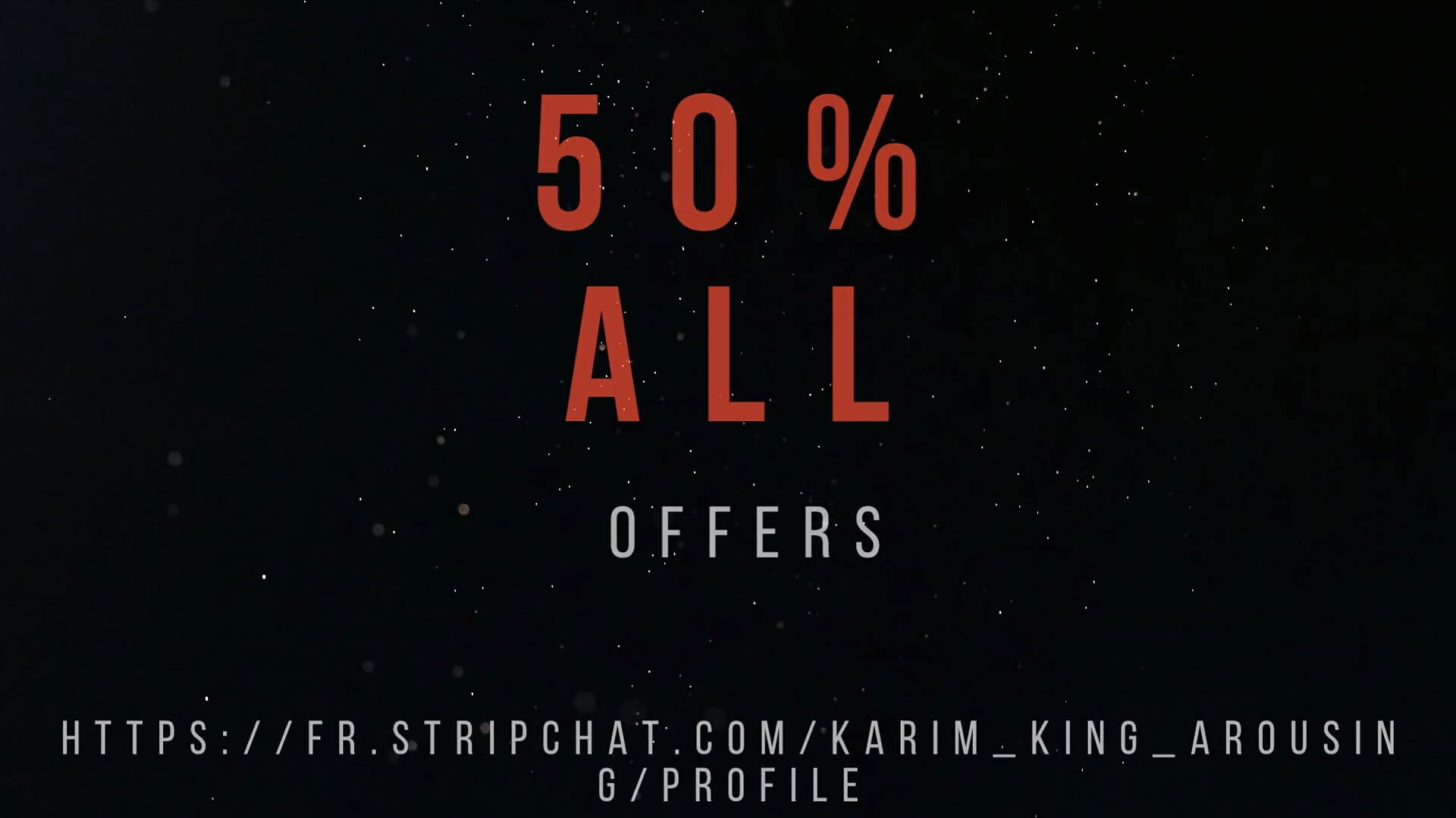 Important announcement－カメラキャストのKarim_king_arousingの動画