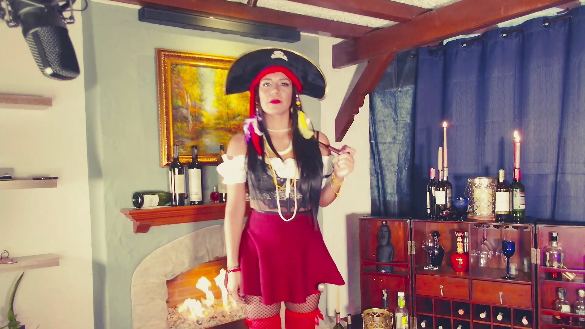 Happy hallowen - video by kamila_sins cam model