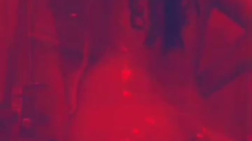 Along naked take shower