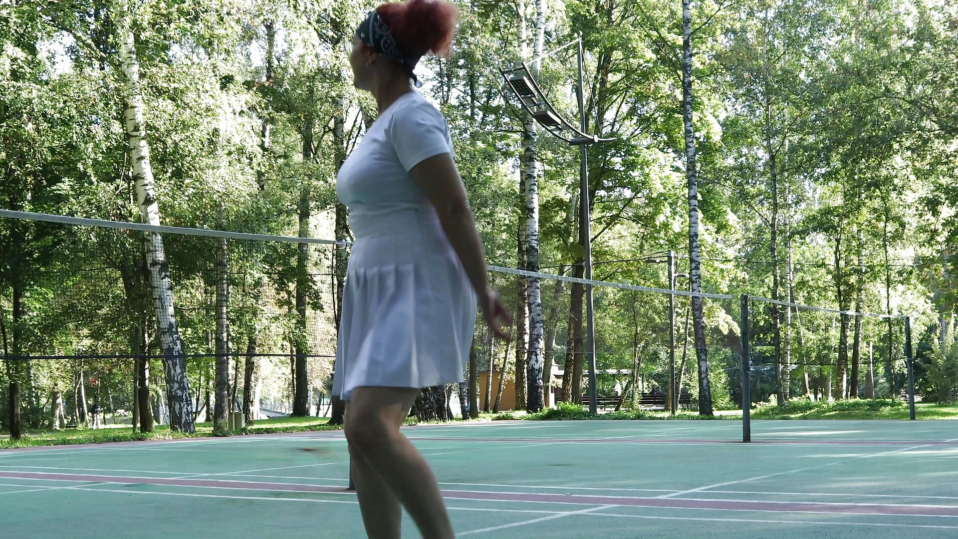 OUTDOOR! HOT games! Improving my curves! - video by Kira_Reign cam model