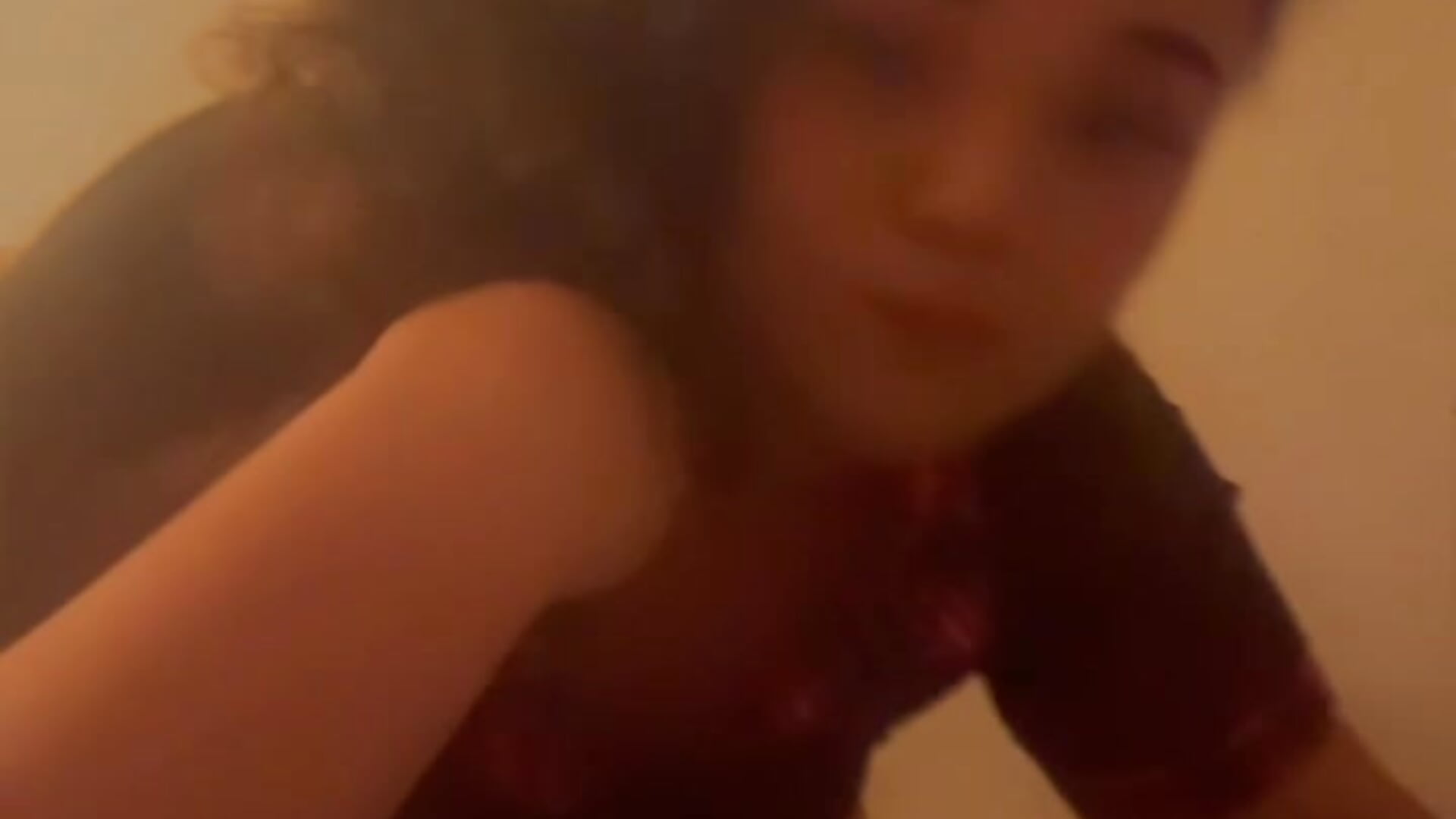 Big tits cleaning squirt mess