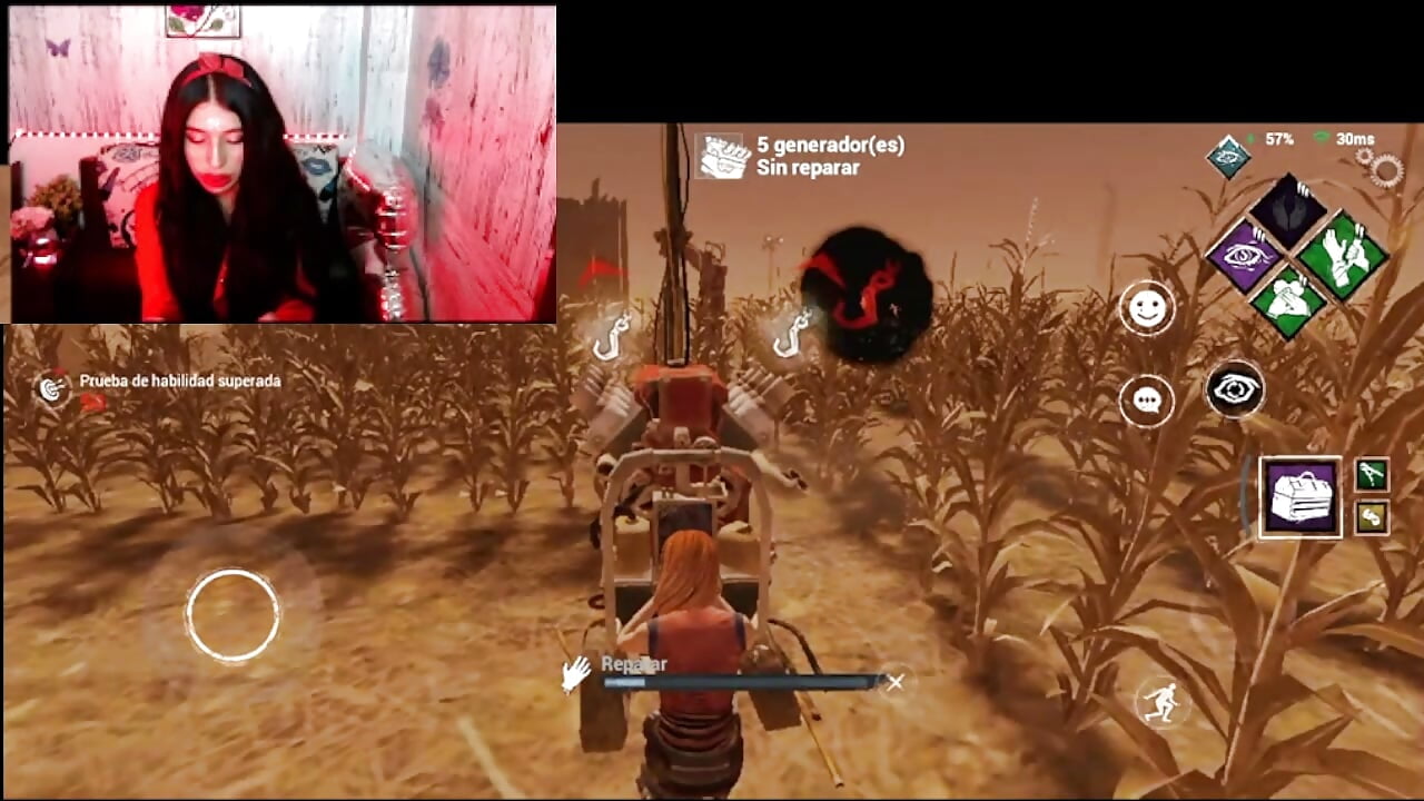 Jugando DBD - vidéo du modèle de showcams adriscute