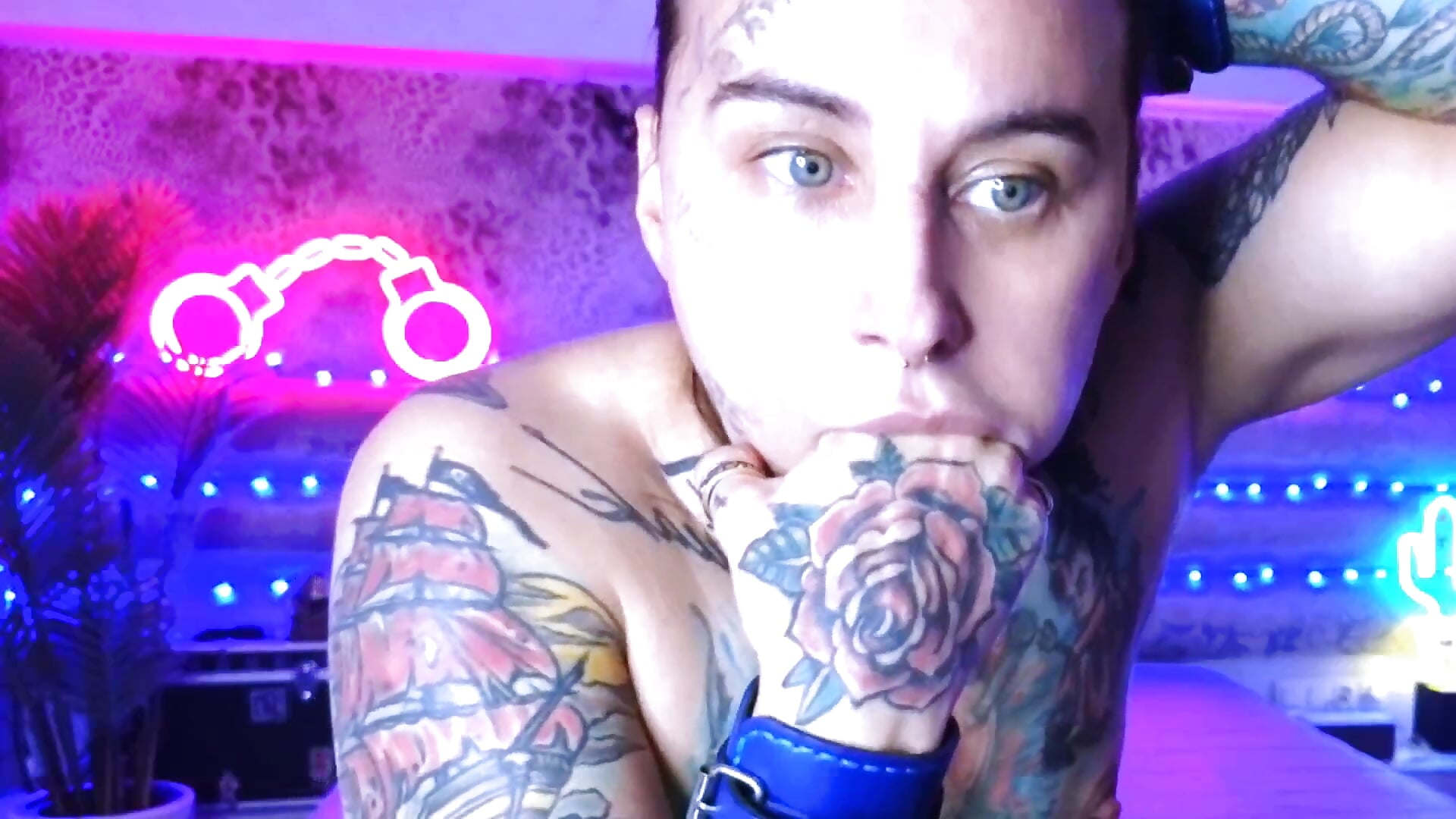 hard bdsm, fist in mouth, clamps, a lot of squirt , orgasm, pain? kinky - video by Cool_Freak_ cam model