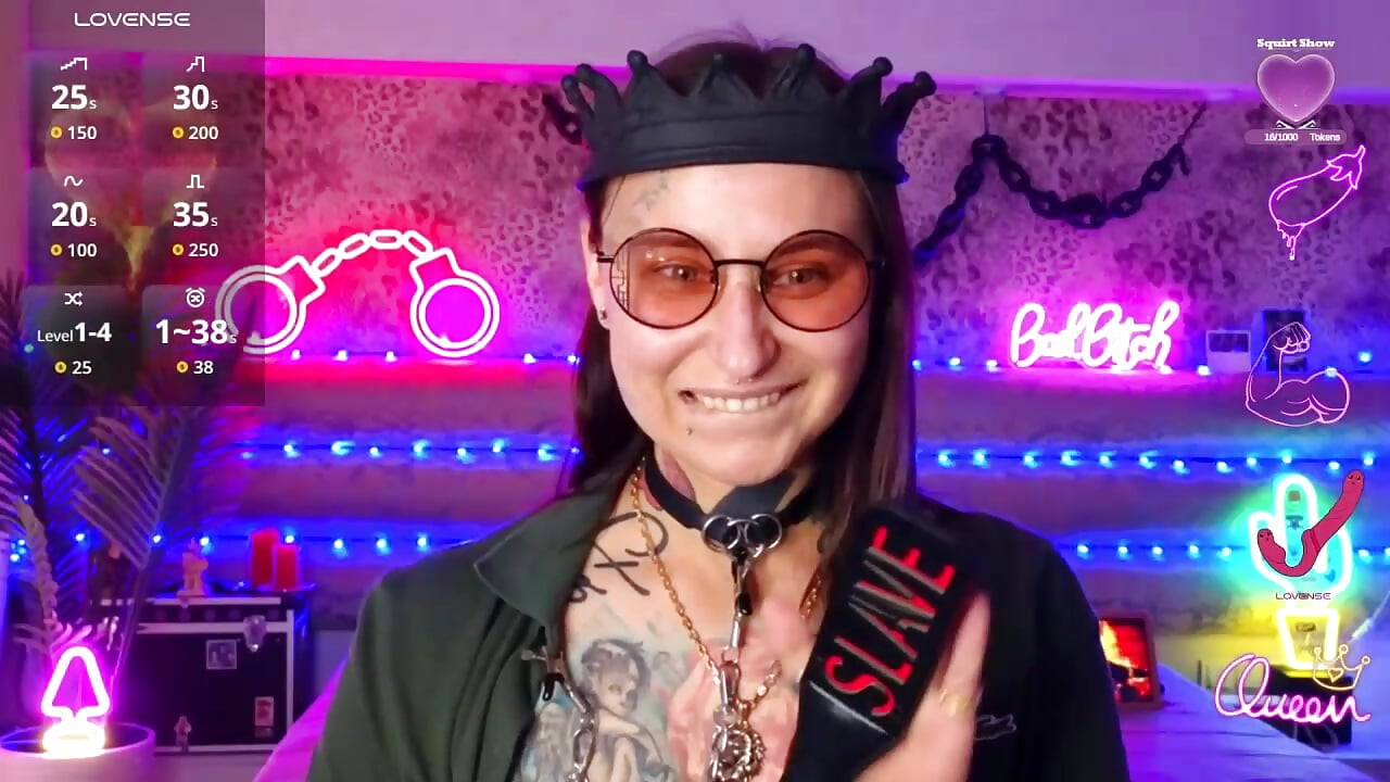 hard bdsm pain slave humiliation saliva handcuffs clamps on the nipples - video van Cool_Freak_ cam-model