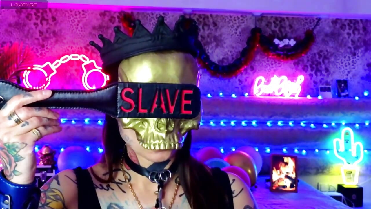 you can always take off my mask or put on your favorite one. I have a lot of masks - video by Cool_Freak_ cam model