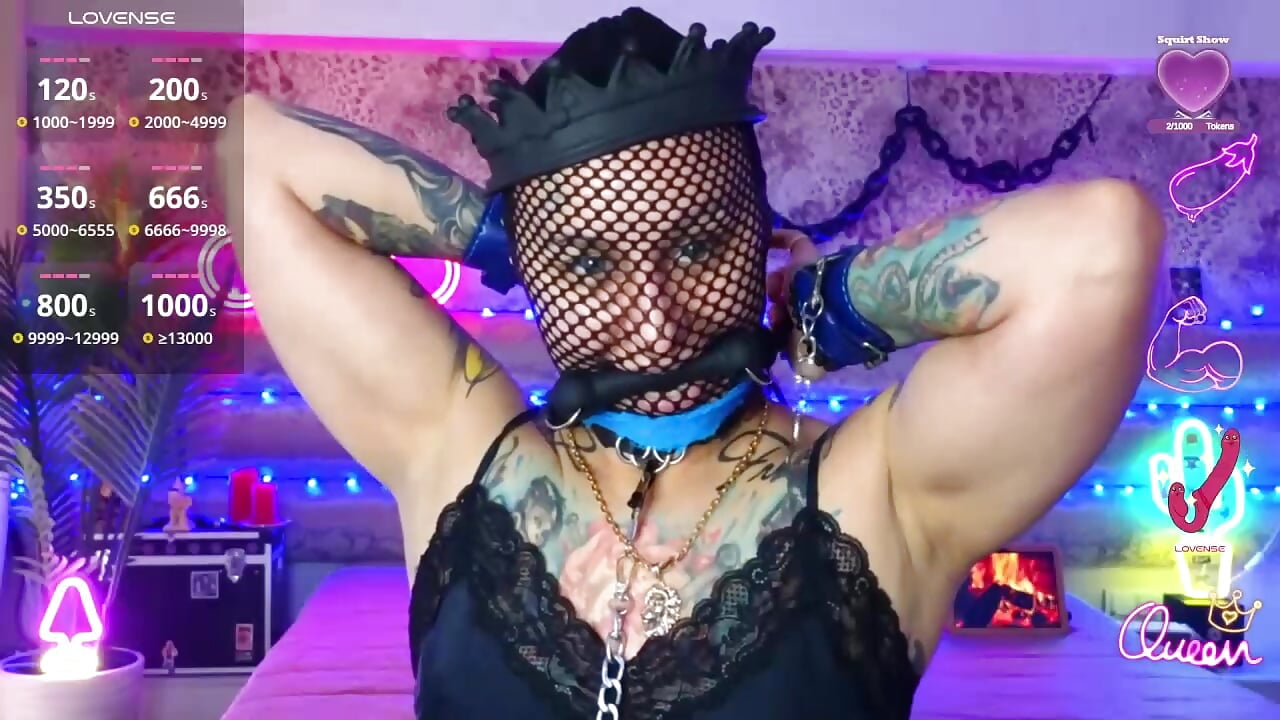 Do you like it when I have a stocking or a face cage on my head? - video van Cool_Freak_ cam-model