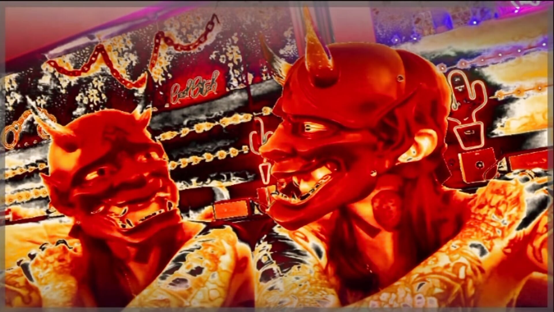 I love everything hellishly cool 😈🔱 You love my devilish masks? - วิดีโอโดย Cool_Freak_ โมเดลแคม