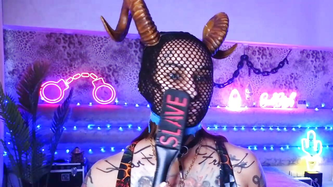 hard bdsm pain slave humiliation saliva handcuffs clamps on the nipples - video by Cool_Freak_ cam model