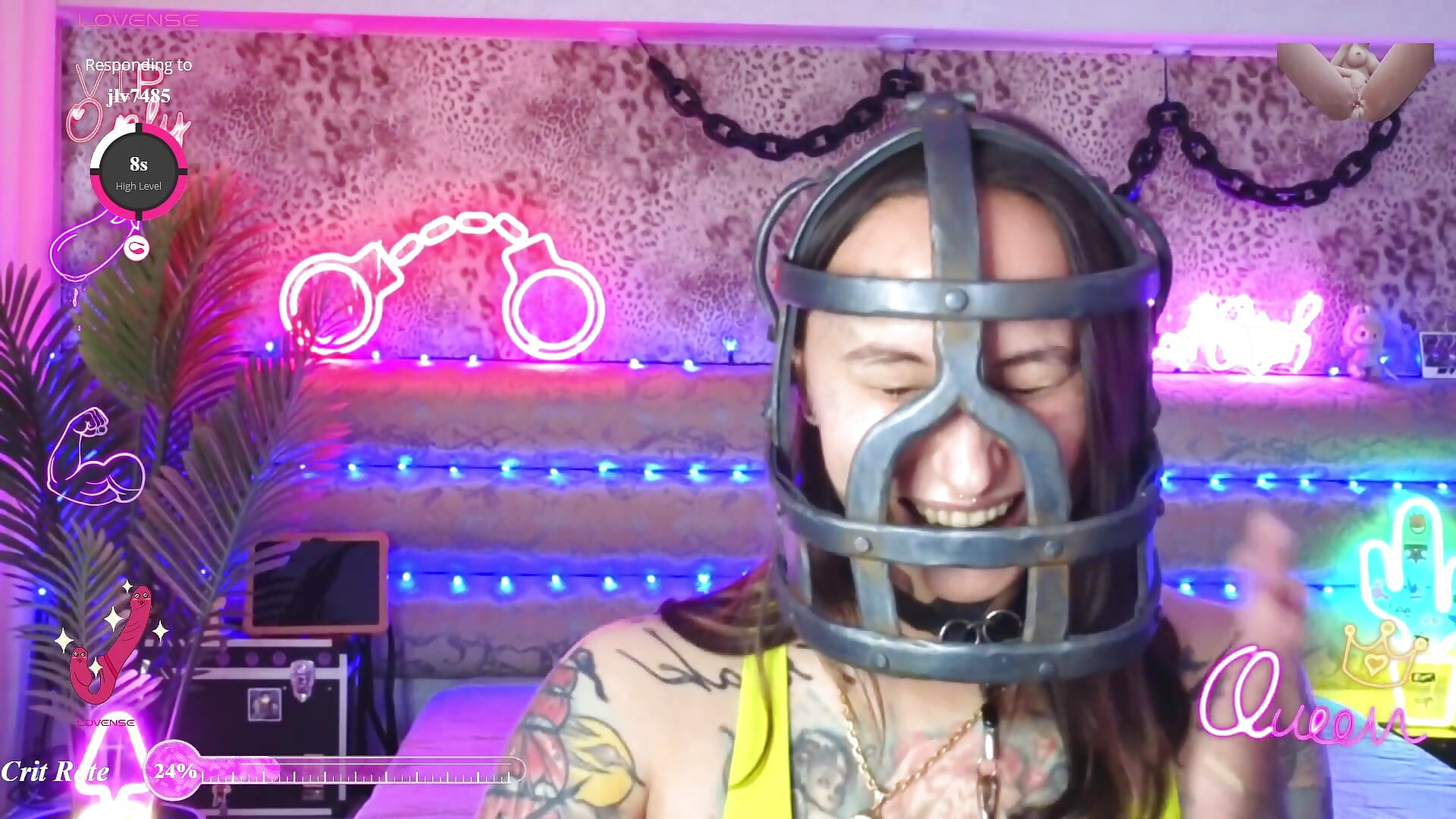All cage masks are free. PM me which one is your favorite and I will wear it for you