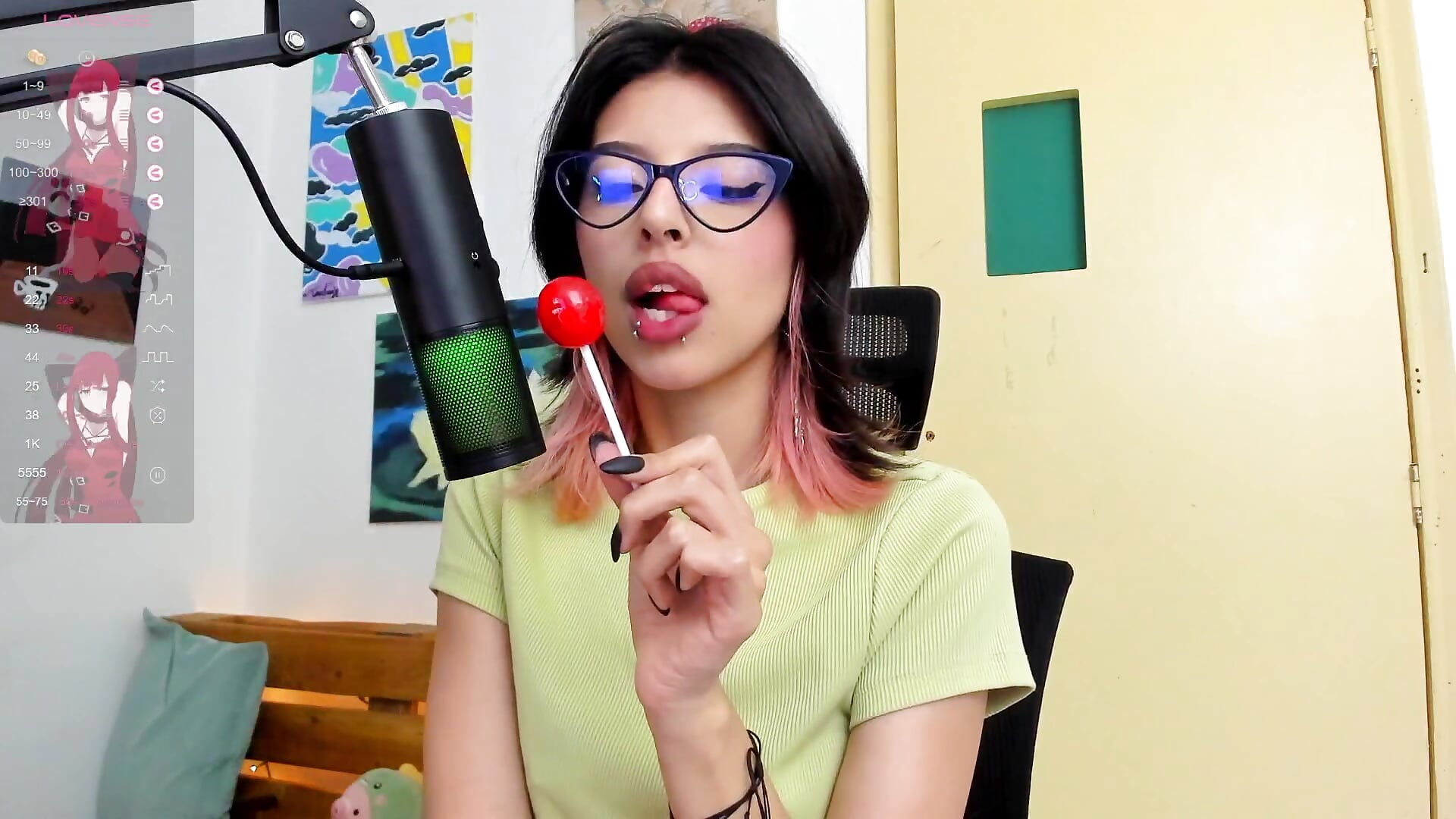 CANDY ASMR — filmik NanakoDollx, modela(-lki) na kamerkach