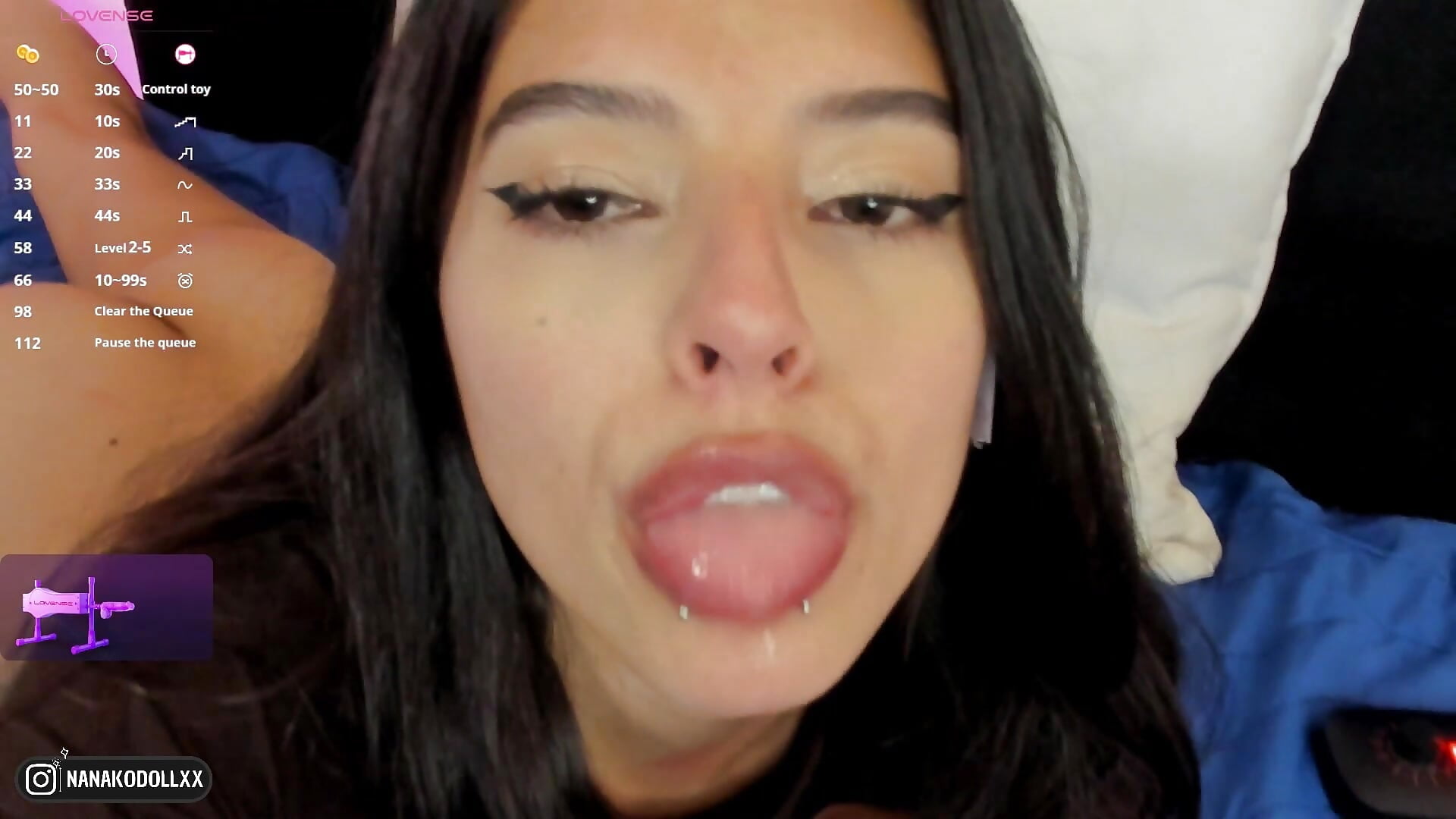 Feed me with ur black cock - video by NanakoDollx cam model