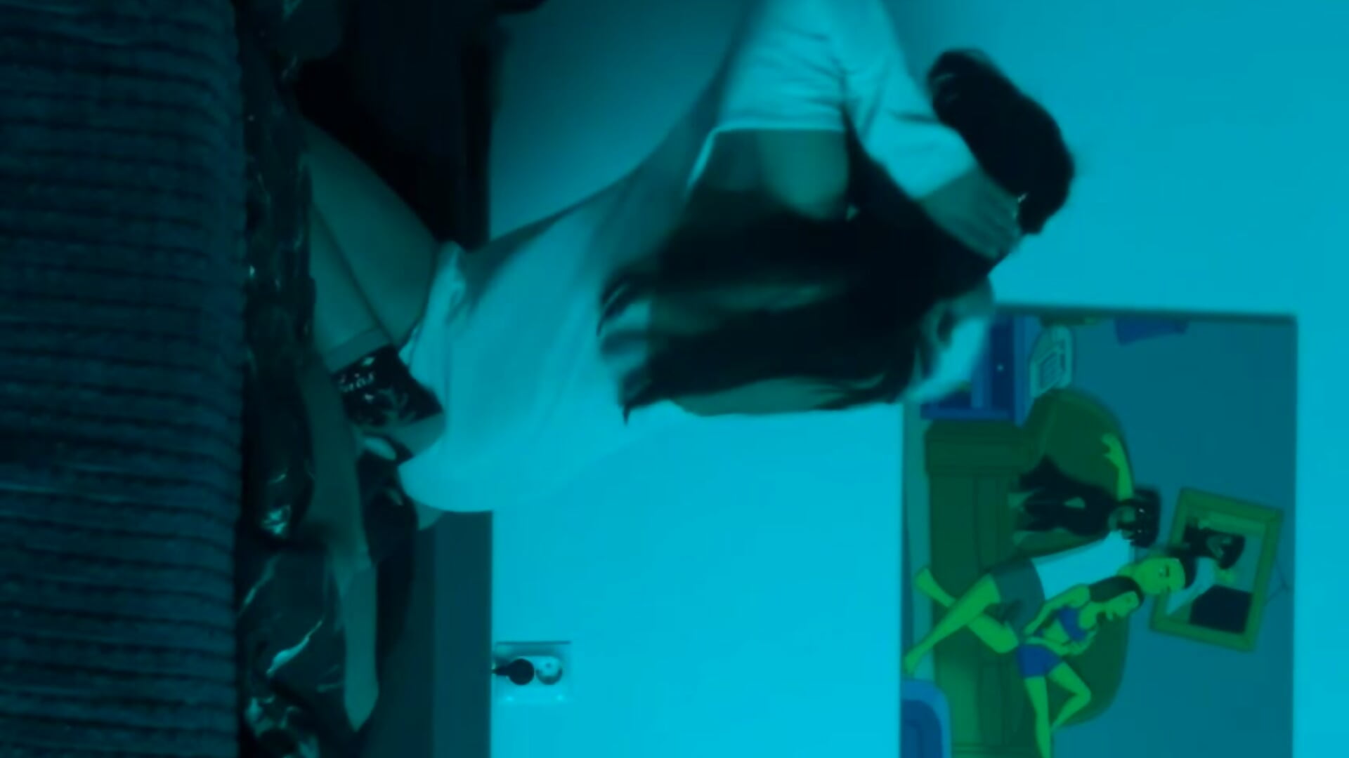 Anna sucks a man in bed, then rides him, then cum - فيديو من Mari___Anna موديل الكام