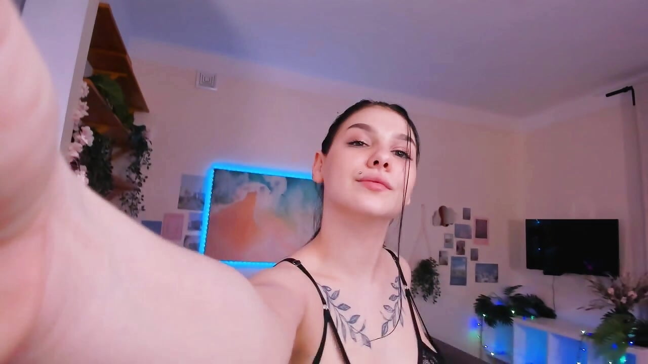 Slapping my butt with a belt