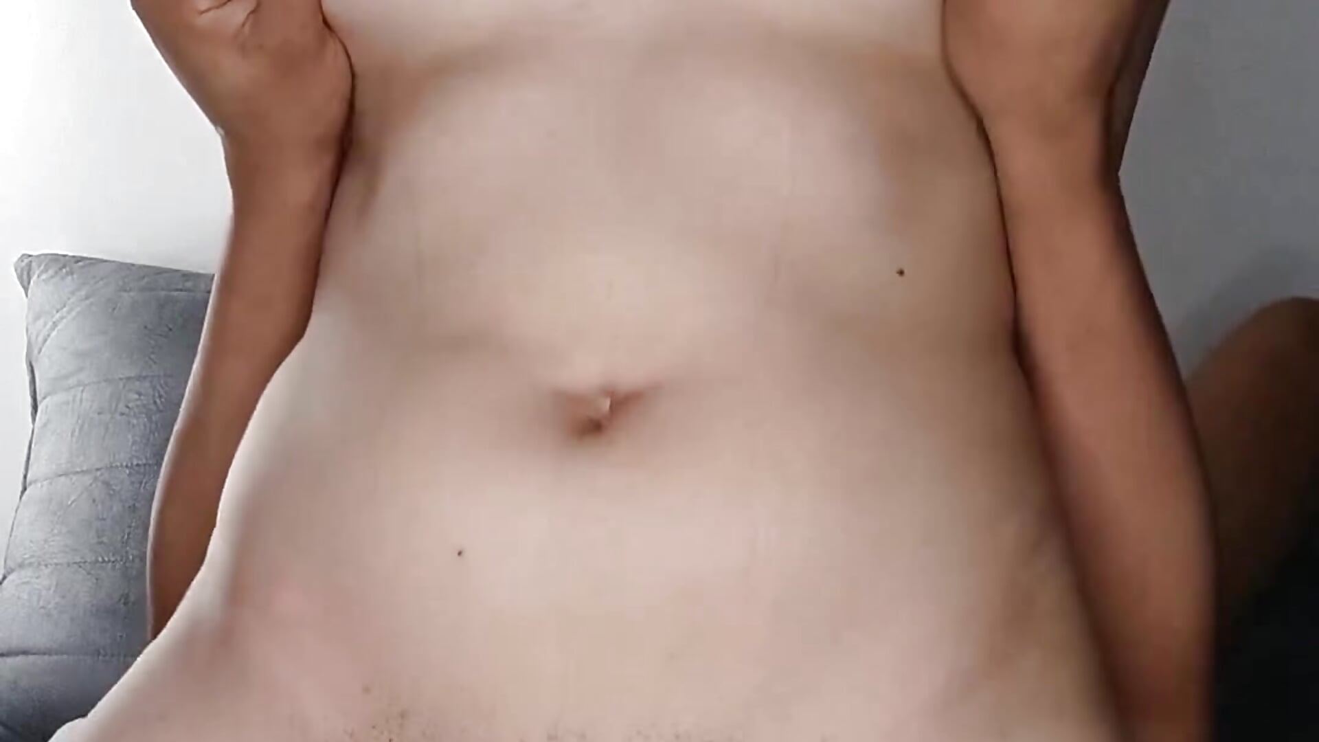 eating pussy, face-sitting + doggy-style sex with a creampiee