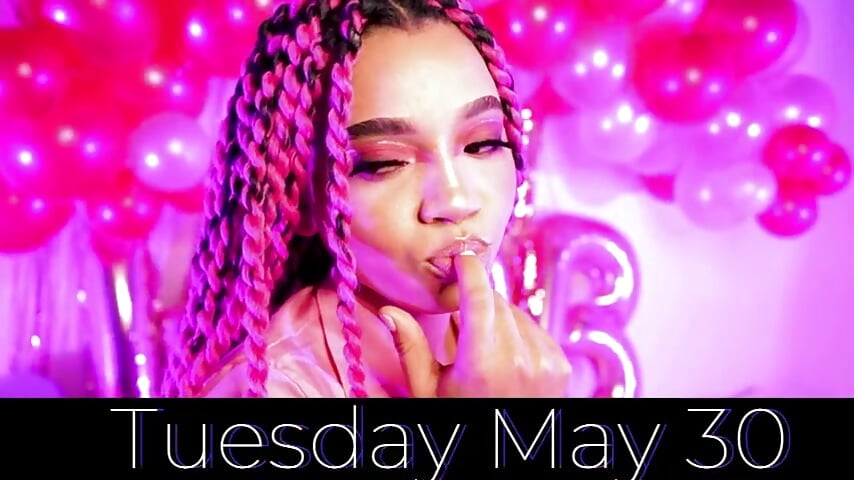 My Birthday - video by MalaikaBrown cam model