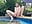 Squirting RIGHT into the Pool! - video by hayleex_x cam model