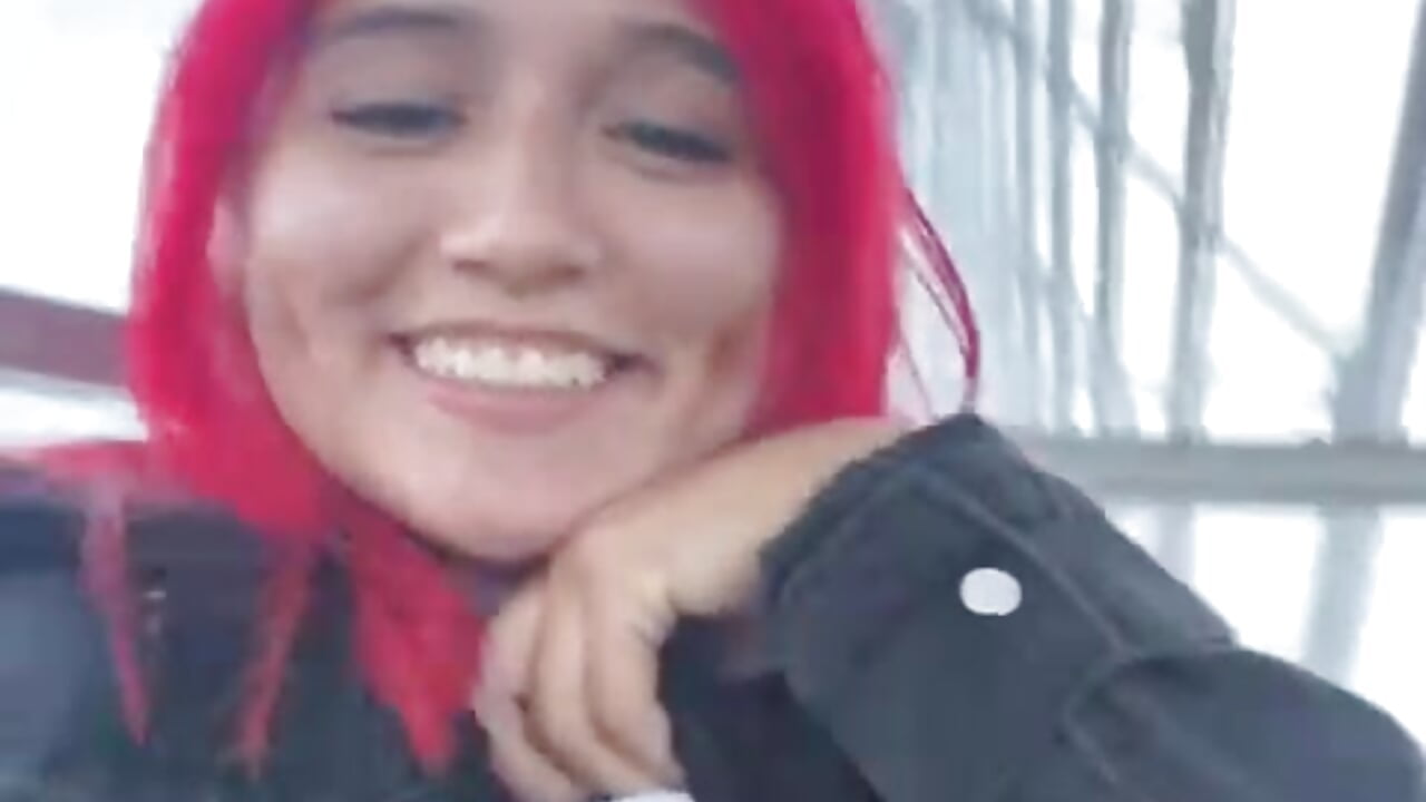 Sam naughty outside - video by samantha_cherry cam model