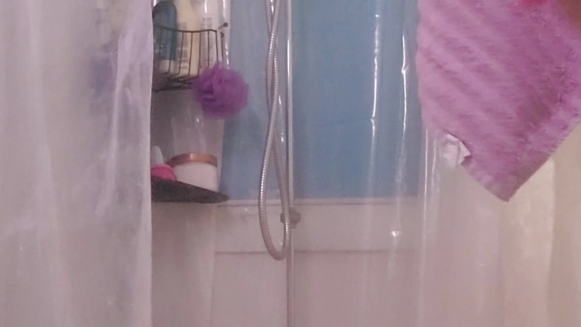 Shower off the sweaty wet river and yoga - video by GoldenFlameGoddess cam model