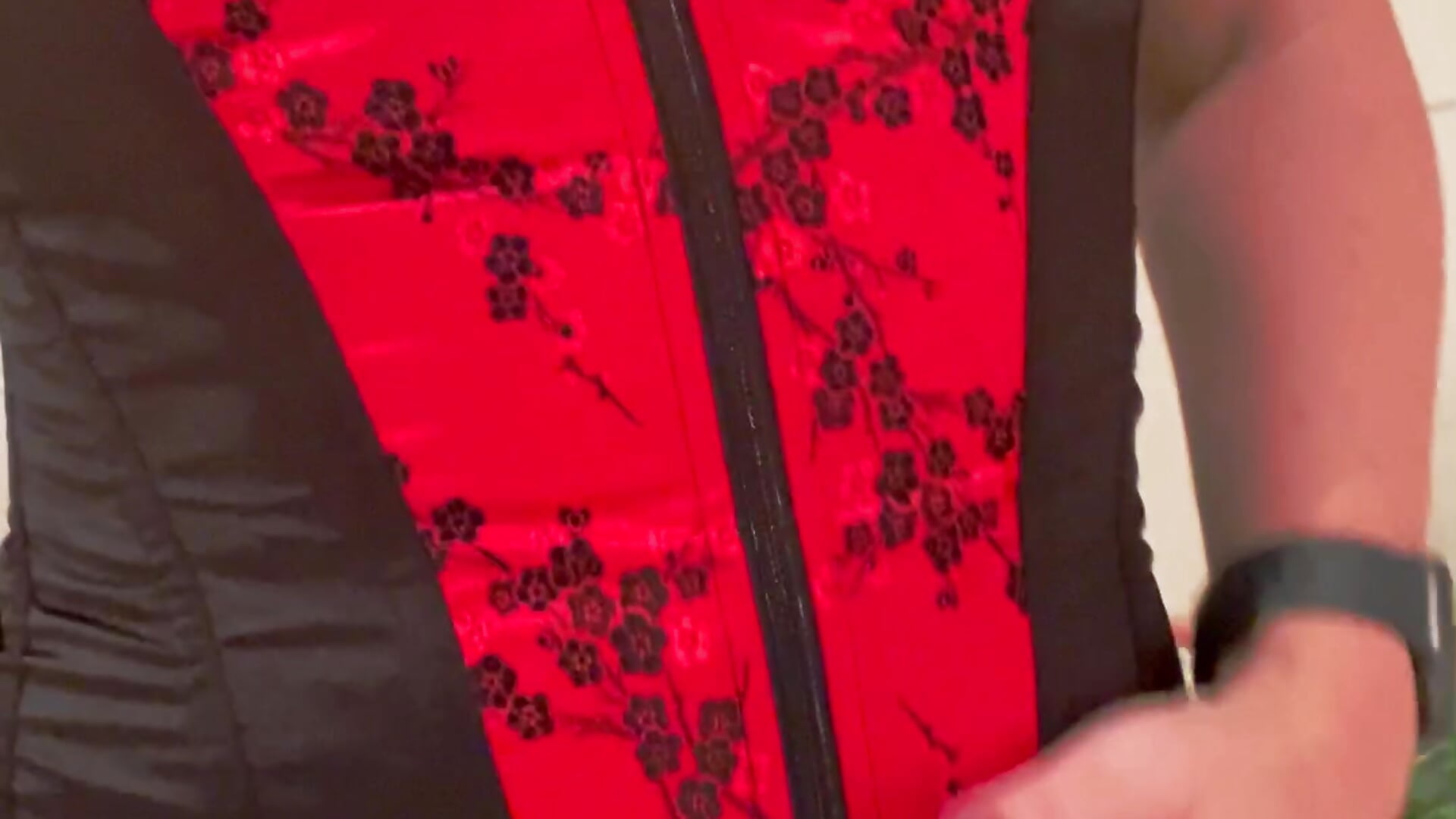 Sexy corset - video by Allys cam model