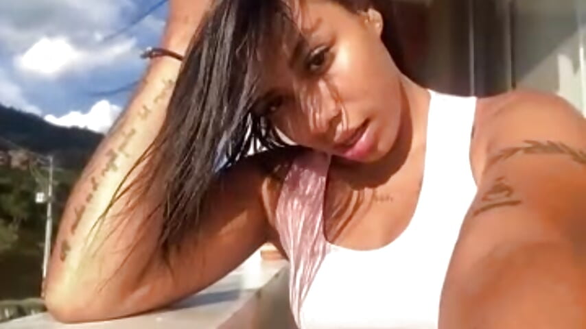 We do mischief on the balcony?☀️🔥 - video by ATENEA_SEXXXY cam model