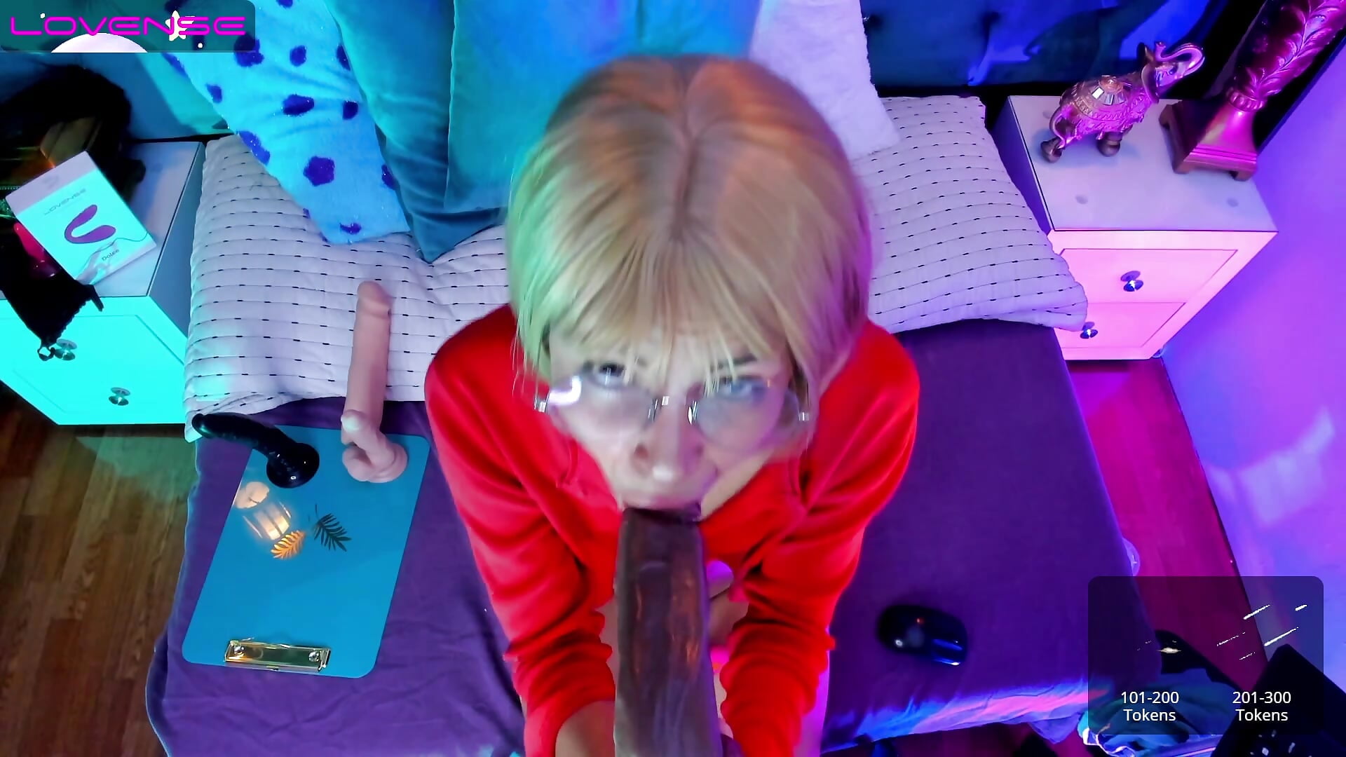 SLOPPY BLOWJOB ON BBC - video by Emma_Nakamura cam model