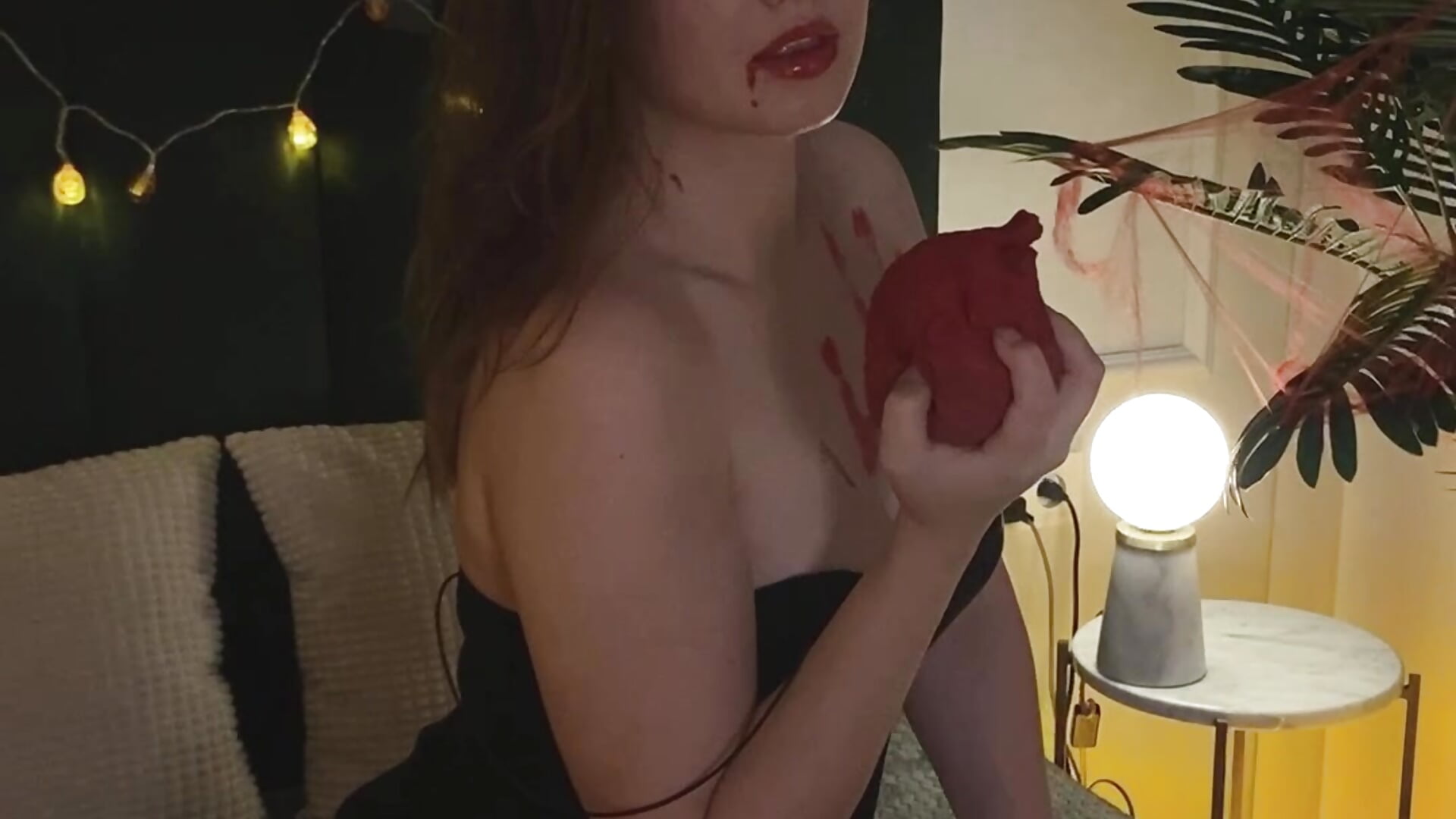i will eat your heart! boo